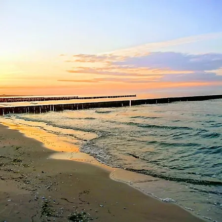 Apartmán Modernes Appartment, 3 Gehminuten Zum Strand, Pool+sauna *