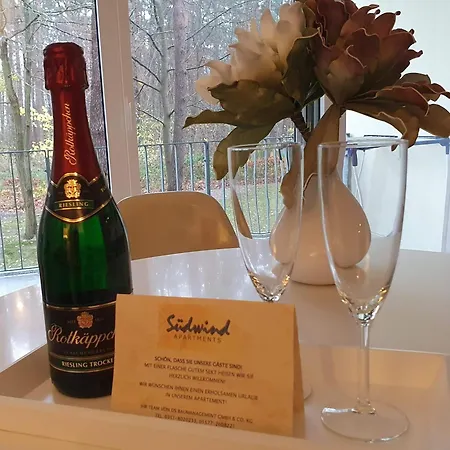 Lejlighed Modernes Appartment, 3 Gehminuten Zum Strand, Pool+sauna Zempin