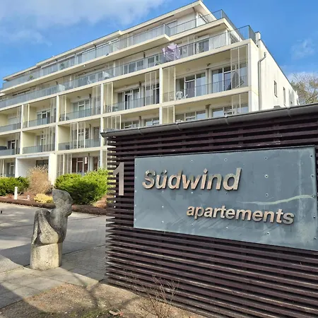 Suedwind App2 - Modernes Mit Pool Und Sauna, Nur 3 Gehminuten Zum Apartmán Zempin