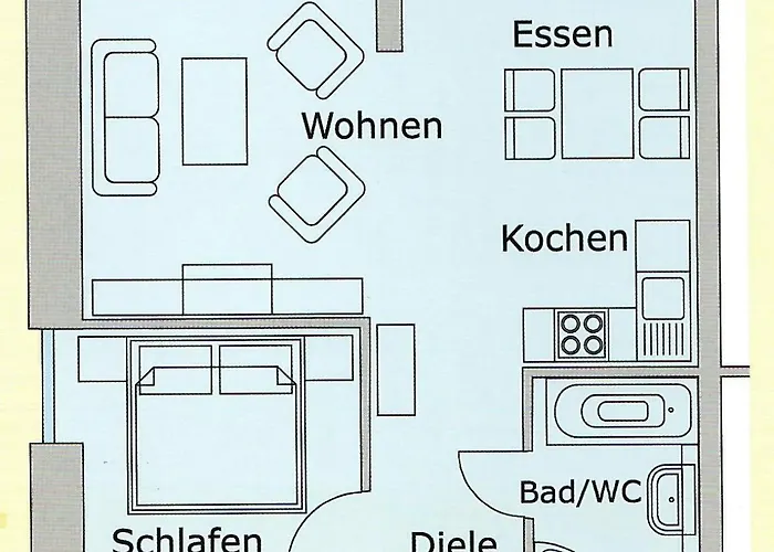 شقة Suedwind App2 - Modernes Apartment Mit Pool Und Sauna, Nur 3 Gehminuten Zum Strand *