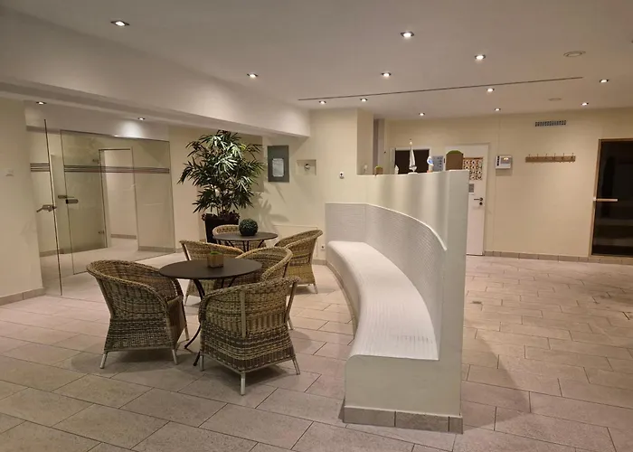 شقة Suedwind App2 - Modernes Apartment Mit Pool Und Sauna, Nur 3 Gehminuten Zum Strand